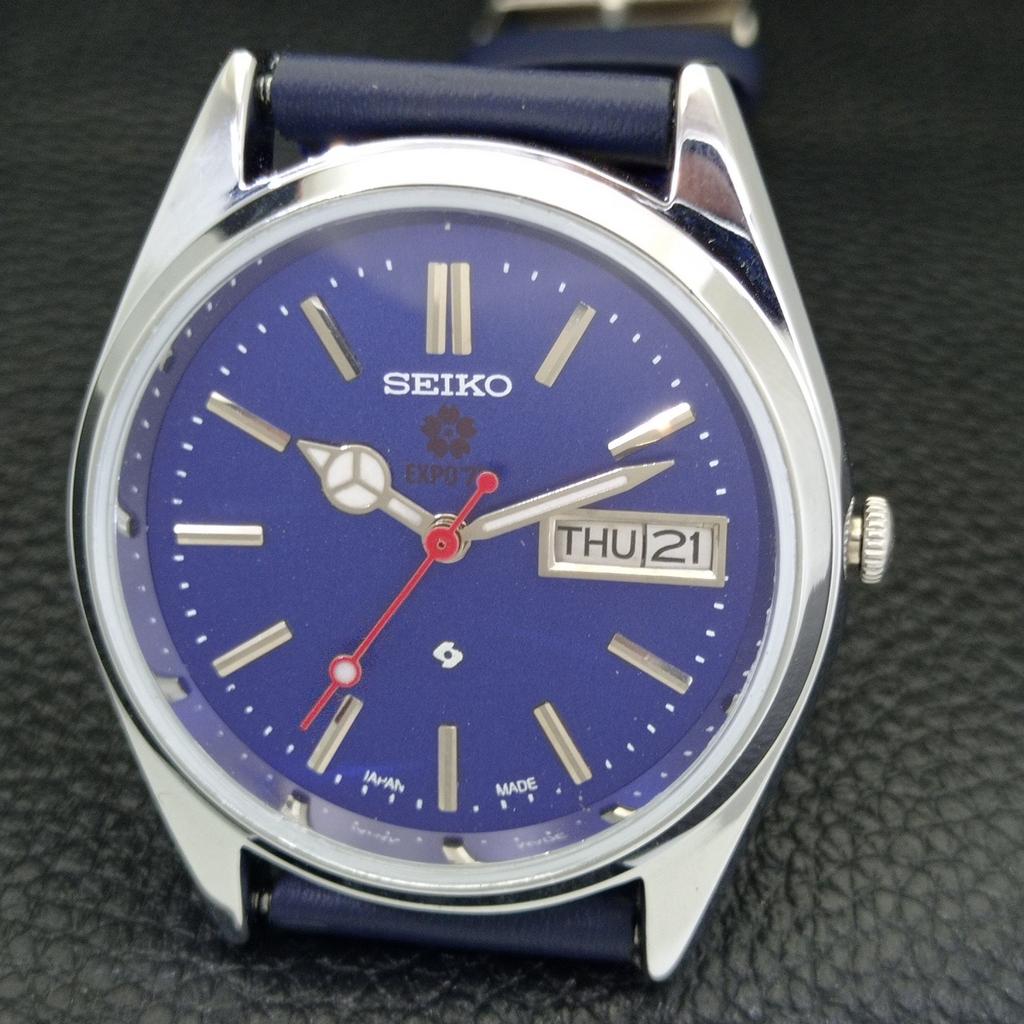 ОТРЕСТАВРИРОВАННЫЕ ВИНТАЖНЫЕ МУЖСКИЕ ЧАСЫ SEIKO EXPO 70 АВТОМАТИЧЕСКИЕ 6309A ЯПОНИЯ a441912-1