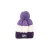 Isaya Men's Two-tone Pompom Tricolor Beanie