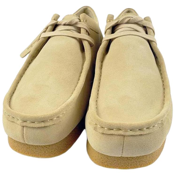 Clarks Кенгуру Evo Замшевые Универсальные Ретро Повседневные Туфли Мужская Обувь Коричневые 26177834