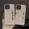 Полый мультяшный яблочный чехол для iPhone 13-17, милый высококачественный чехол для Pro Max