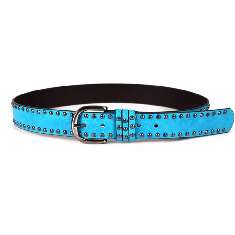 Роскошный брендовый дизайн, пояс с пряжкой, готический кожаный ремень, женский ремень для платья, пояс с заклепками