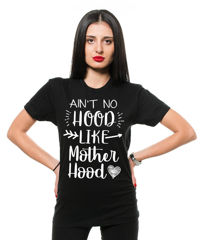 Mother Hood Funny Mother's Day Gift T-shirt Gift for Mom Unisex Mens Tee shirt