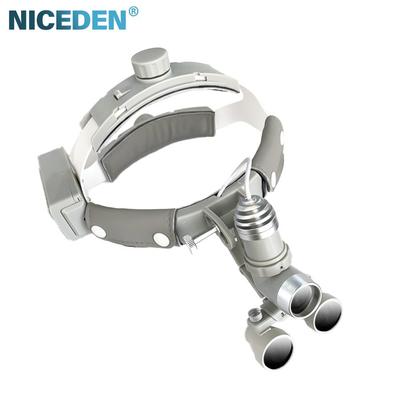 / X2.5/X3.5 Увеличительное стекло Хирургические стоматологические лупы Мощность налобного фонаря 7 Вт Яркость светодиодов Стоматологическая налобная лампа Медицинская смотровая лампа