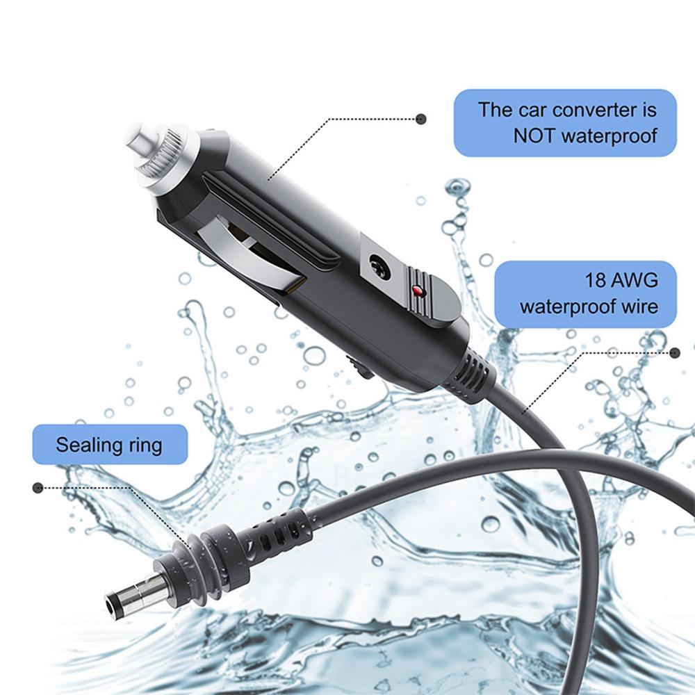 1/1/1M Электрический удлинитель для Starlink Mini, электрический провод 18AWG, интерфейс DC для автомобиля, кабель питания для высокоскоростной зарядки