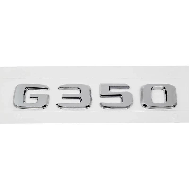 CXGSL1 ABS Car Body Letters Emblem Rear Trunk Sticker Badge for Mercedes Benz G36 G63 G65 G200 G230 G300 G350 G500 G550 G Class