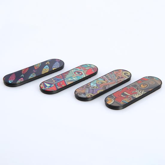 Portable Multi Band Finger Ring Holder U Shaped Grip Stand Mount with Back