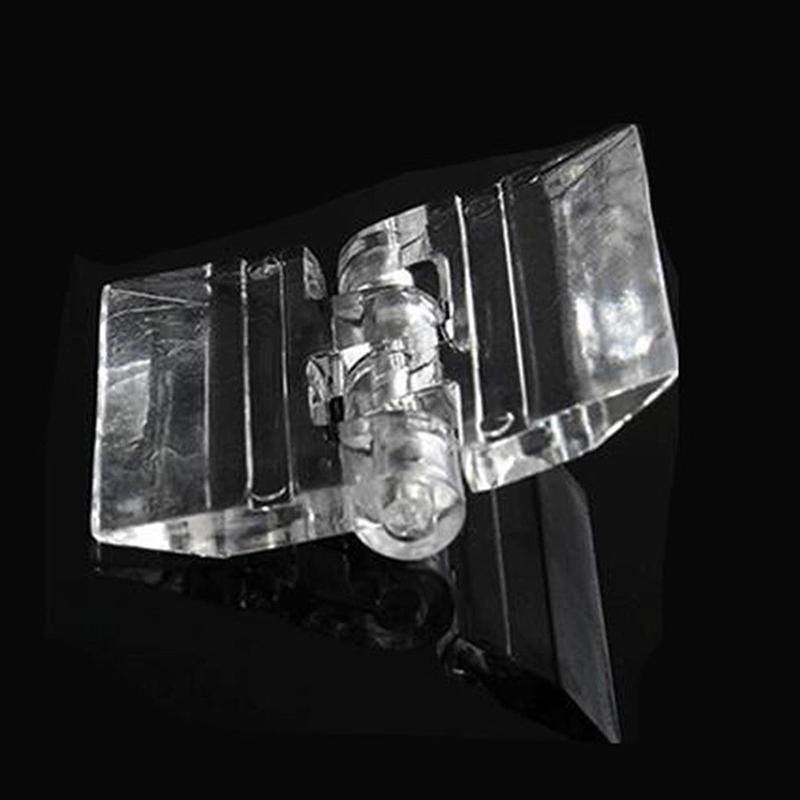 10 шт. прочные прозрачные акриловые складные петли прозрачные петли из плексигласа 5 размеров