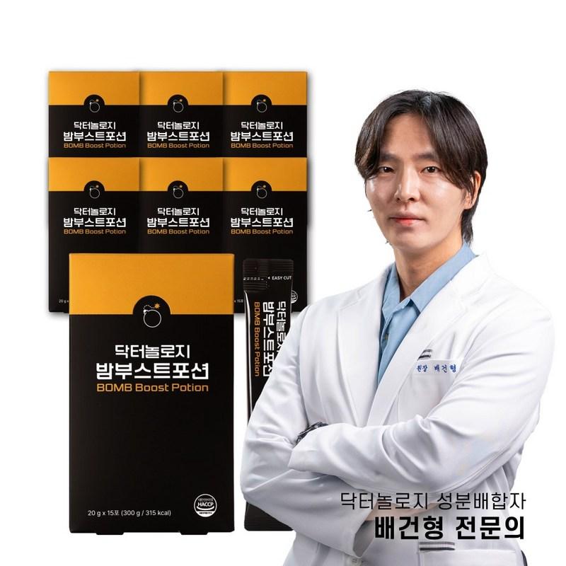 Doctornology Balm Boost Potion, 19 угрей, разработанных врачами, высокое содержание мужской жизненной силы, L-аргинин, мака, ночной цинк, 300 г, 6 штук