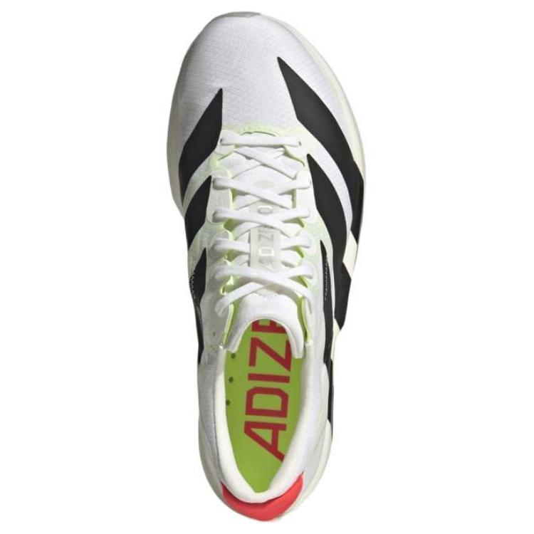 Adidas Adizero Adios 9 White Black Women Sneakers Cloud-White Core-Black Lucid-Red IF9418