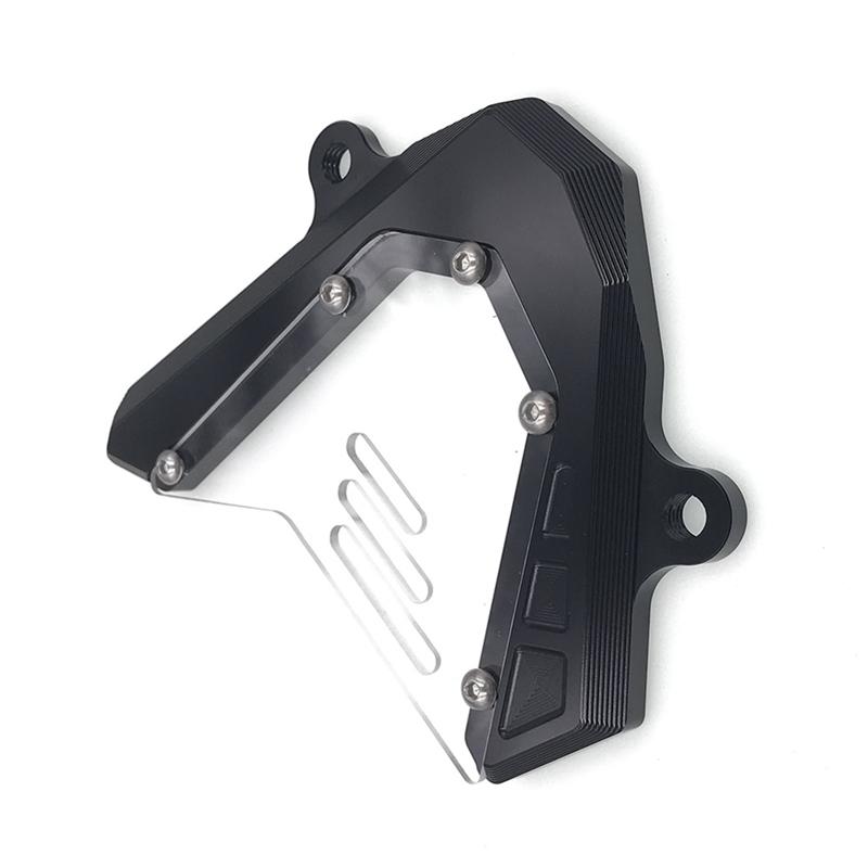 Motorcycle Left Engine Guard For PG-1 PG1 2024 2025 Front Sprocket Chain Cover-A87Q