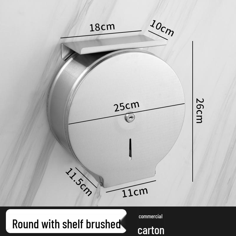 Водонепроницаемый диспенсер для туалетной бумаги и полотенец для рук из нержавеющей стали 304