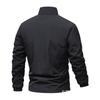Mens Lightweight Outdoor Casual Jacket With Hood Multiple Pockets Slim Fit Daily Wear