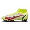 Nike Mercurial Superfly 8 Assassin 14 Pro AG (Резиновые короткие шипы) Противоскользящие Прочные Футбольные Бутсы Мужские Футбольные Бутсы Флуоресцентно-Желтые CV1130-760