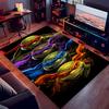 1pc Teenage Mutant Ninja Turtles Print Area Rug - Soft,Washable Non-Slip Indoor Mat for Office Chairs,Living Room,Home Office Decorative Rug