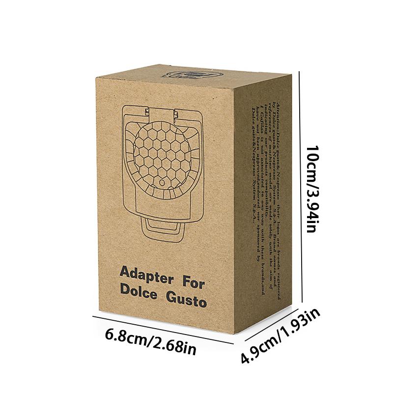 Многоразовый адаптер для капсул для кофемашины Dolce Gusto Coffee Capsule Convert, совместимый с кофейными принадлежностями Nespresso