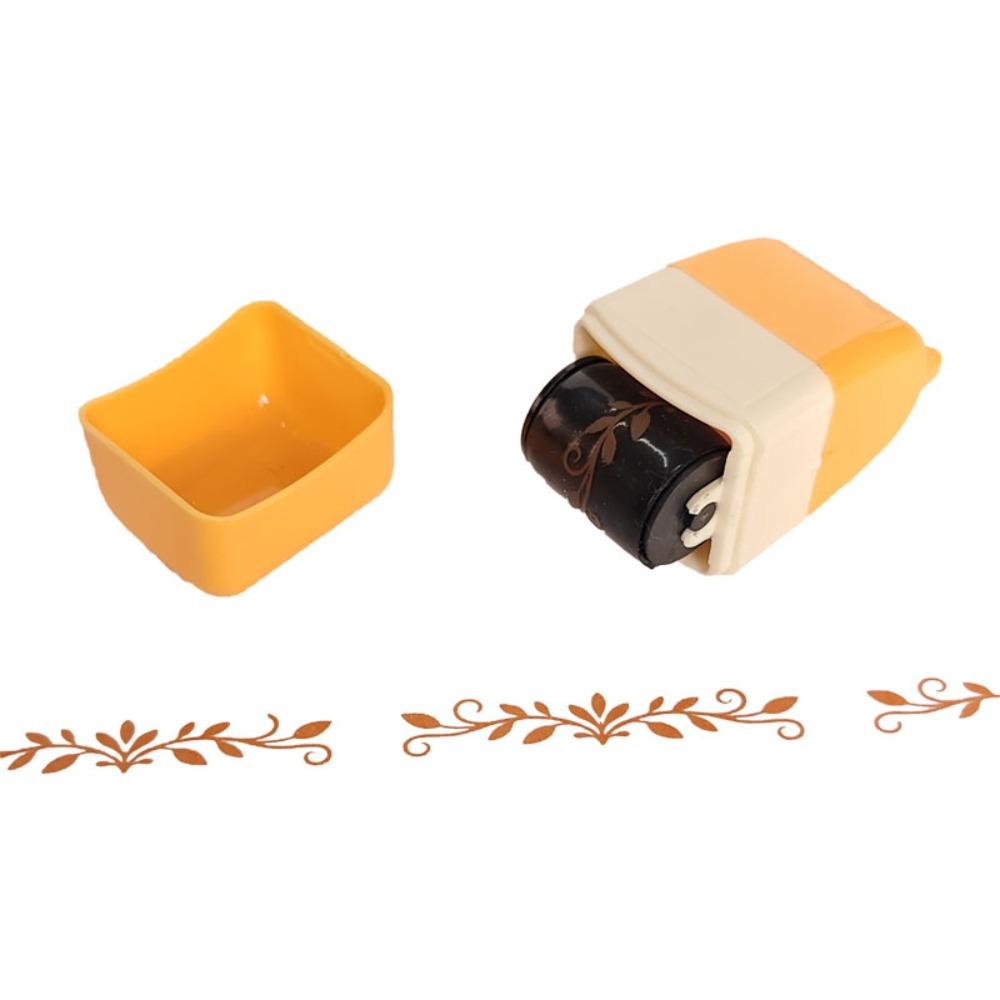 Convenient Pattern Roller Stamp Score Printing Painting Graffiti Gifts Toy Diary Album