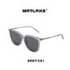 New TR90Polarized sunglasses are fashionable and trendy for men and women, popular with internet celebrities, and the large frame makes the face