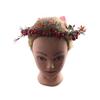 Flower Christmas Headband Crown Flower Headband Red Berry Garland Wreath Decoration Women Headwear