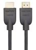 Кабель HDMI AmazonBasics High Speed 4K ARC Compatible A Male to Type A Black 1.8m (Тип Мужской)