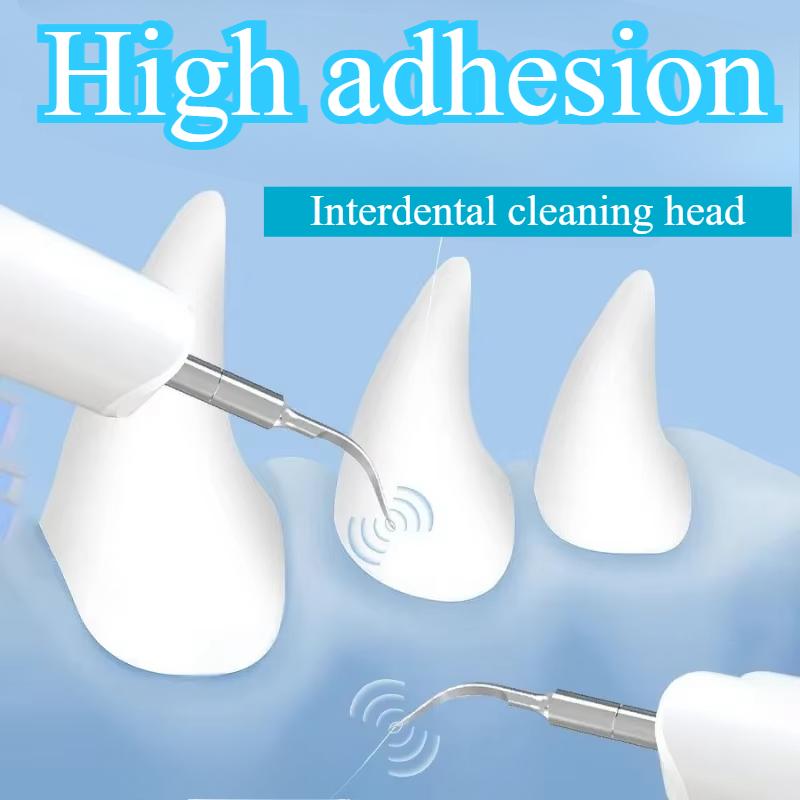 Stainless Steel Ultrasonic Dog Dental Cleaner with USB Charging LED Light Cat Dog Teeth Cleaning 3- Adjustable Double Cleaning Shampoo Pet Supplies