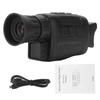 Monocular HD Infrared Digital Night Vision Device Black and White Night Vision for PatrolBlack