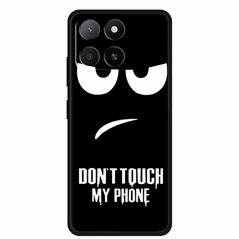 Чехол для ZTE Blade A55 A35 Животные Мягкий Силикон ТПУ Чехлы для Телефона Задняя Крышка для ZTE Blade A35 BladeA55 Волк Ударопрочный Крутой Capa