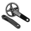 34T Bicycle Crankset Hollow 170MM Integrated Bike Crank and Chainring Set for Cycling 9 To 12 Speed