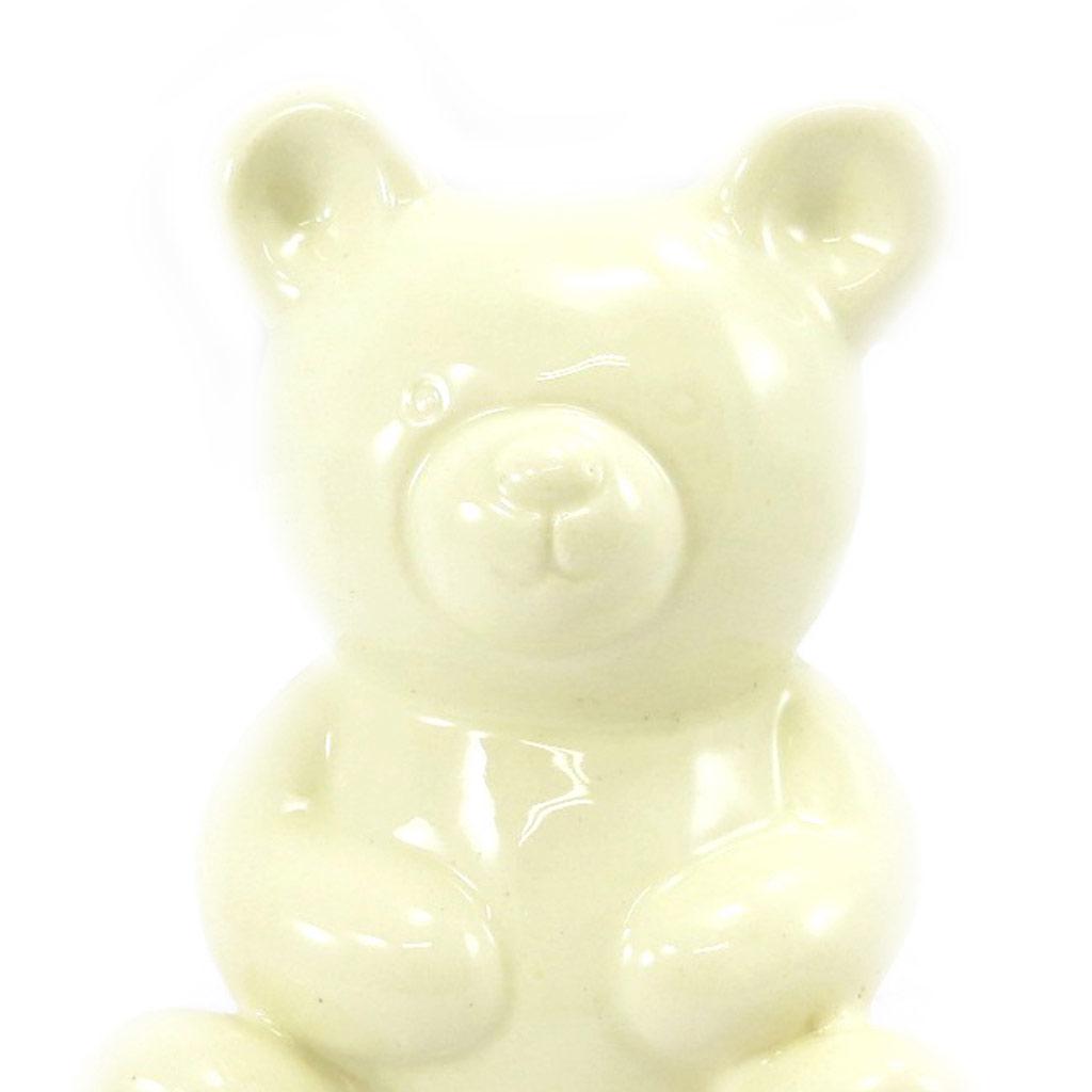 Les Trésors De Lily [L6805] - Керамическая копилка 'Медвежонок', бежевая - 12x9x9 см