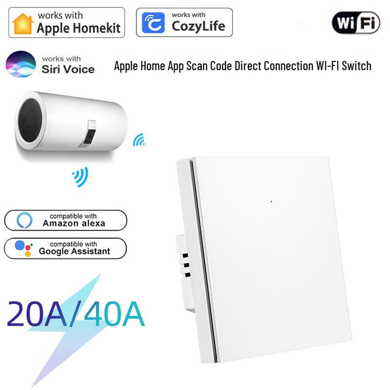 Умный таймер для водонагревателя и выключатель света HomeKit, 20А/40А, голосовое управление через Alexa