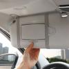 Car Glasses Storage PU Leather Multi-Function Sun Visor Point Organizer Storage Pocket  Auto Sunglasses Holder Cards Organizer