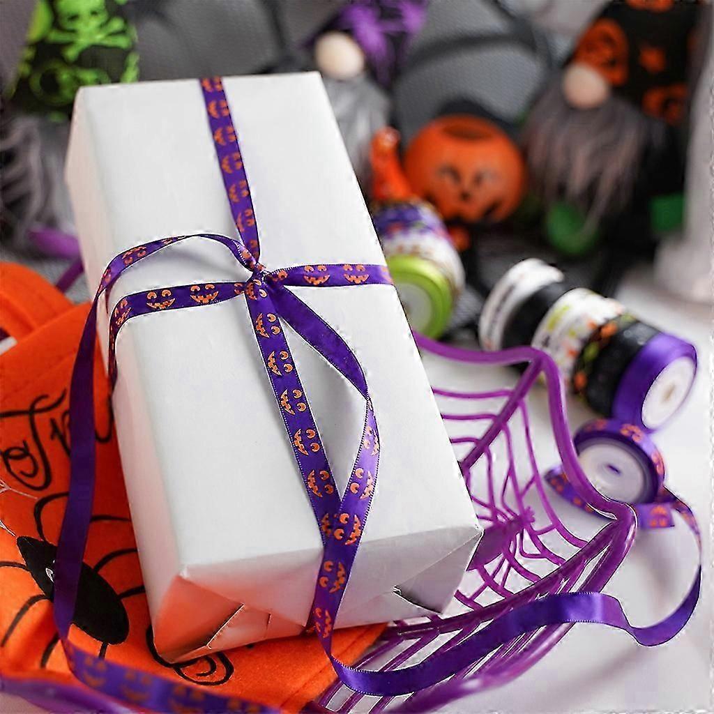 Grosgrain Ribbons Pumpkins Ribbon Hair Bow Clips Gift Bows Crafts DIY Sewing