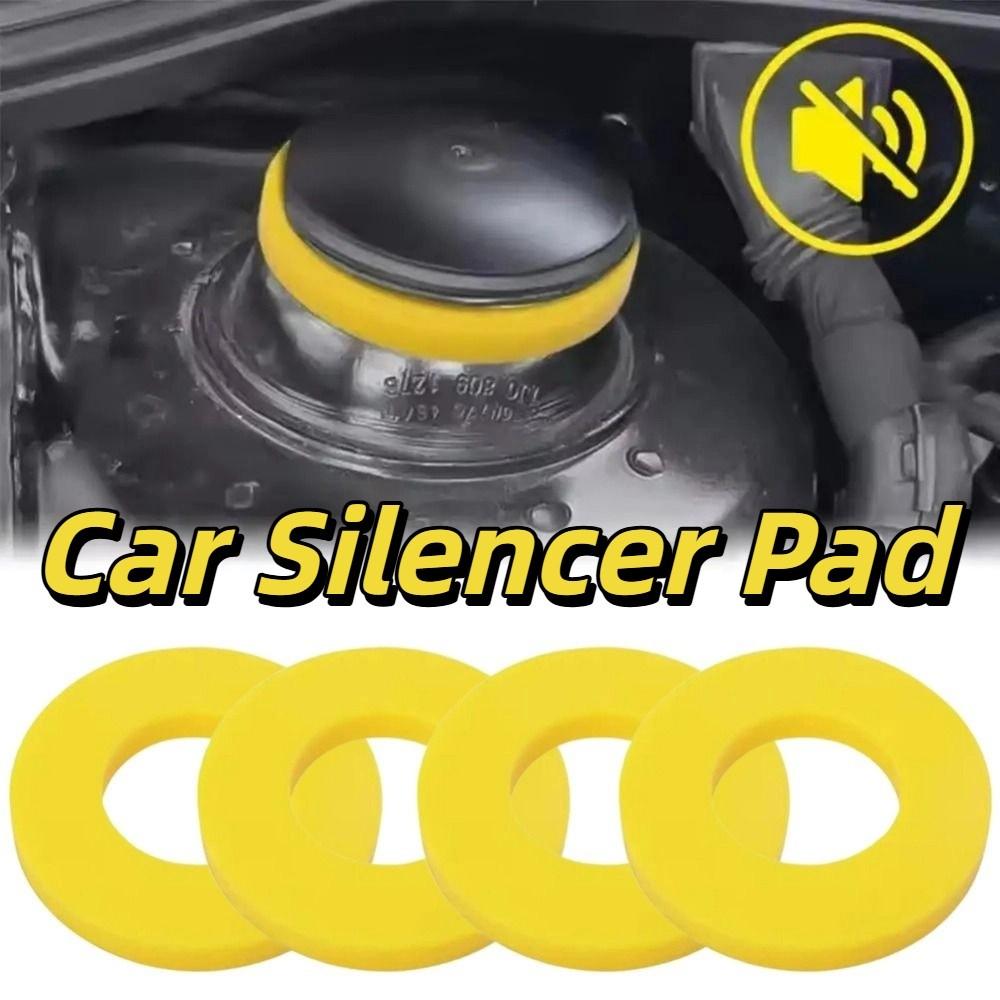 4 шт. 8 см прокладка амортизатора универсальная автомобильная бесшумная накладка втулка амортизаторы техническое обслуживание автомобиля