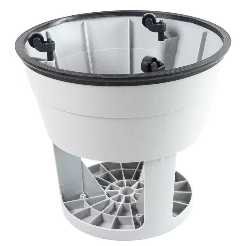 Пластиковая двухъярусная стремянка Hesidi HKCL-475