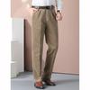 Corduroy Men Trousers Straight Thick Warm Autumn Winter Men Pants High Waist Men's Pants