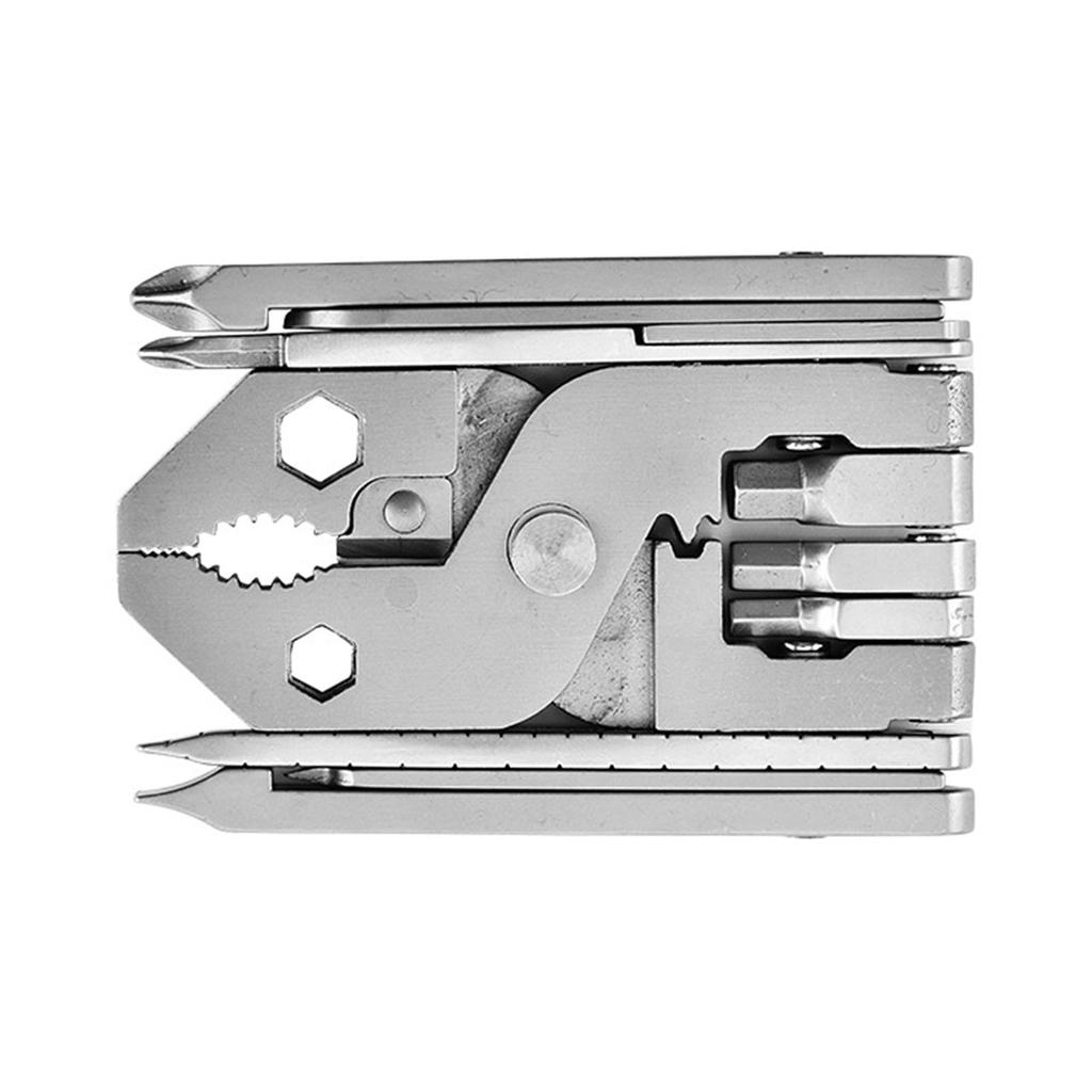 25 In 1 Foldable Pliers Stainless Steel Multifunctional Compact Pliers Screwdriver Multi Tool for Ho