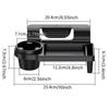 Water Cup Holder Side Hanging Storage Rack Space-Saving Car Handle Pocket Tray  Bottles