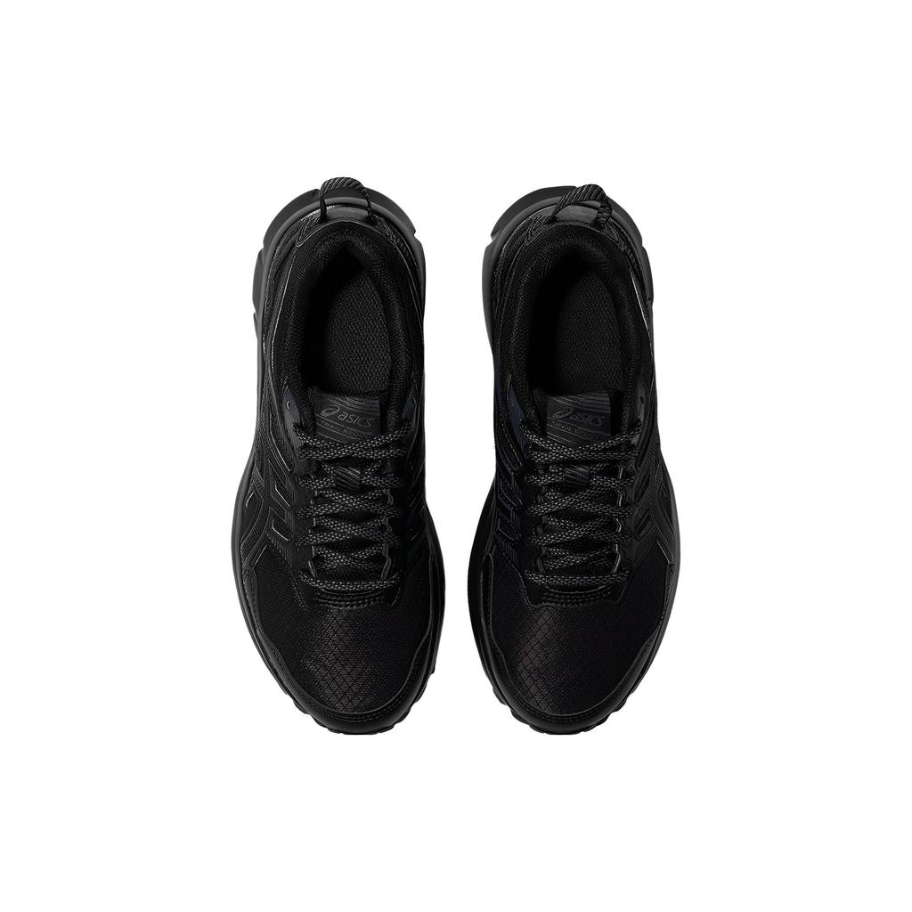 Asics Trail Scout 2 Comfortable Versatile Fabric Synthetic Leather Low-Top Trail Running Shoes Women Sneaker Black 1012B039-002