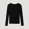 She S miSS Вязаный пуловер с круглым вырезом SSkpop12090 Bk