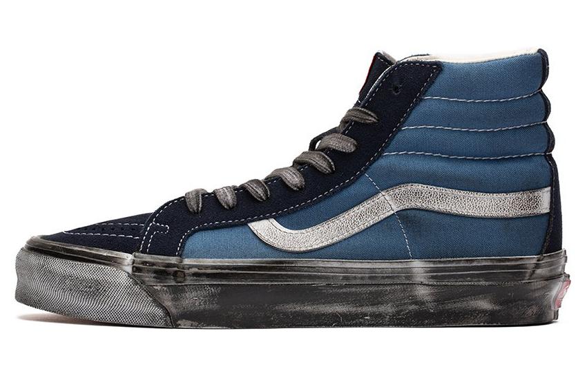 Sk8 Og Vans-Hi Lx 'Stressed - Navy' VN0A4BVBNGJ
