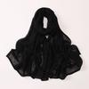 Soft Wide Edge Thin Modal Single Color Cotton Breathable Scarf Shawl Large Size 85 * 180CM