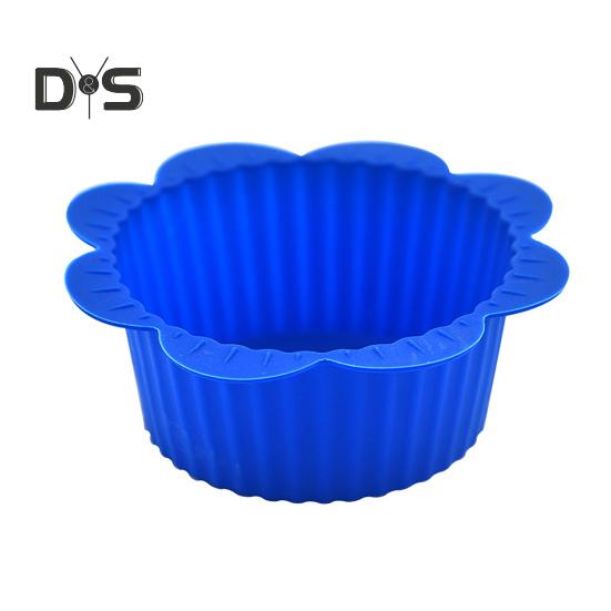 10/20 шт. силиконовые формочки для выпечки, утолщенные антипригарные формы для кексов, тартов, нестандартных форм, пригодные для использования в духовке/морозильной камере/посудомоечной машине, для заварного пудинга