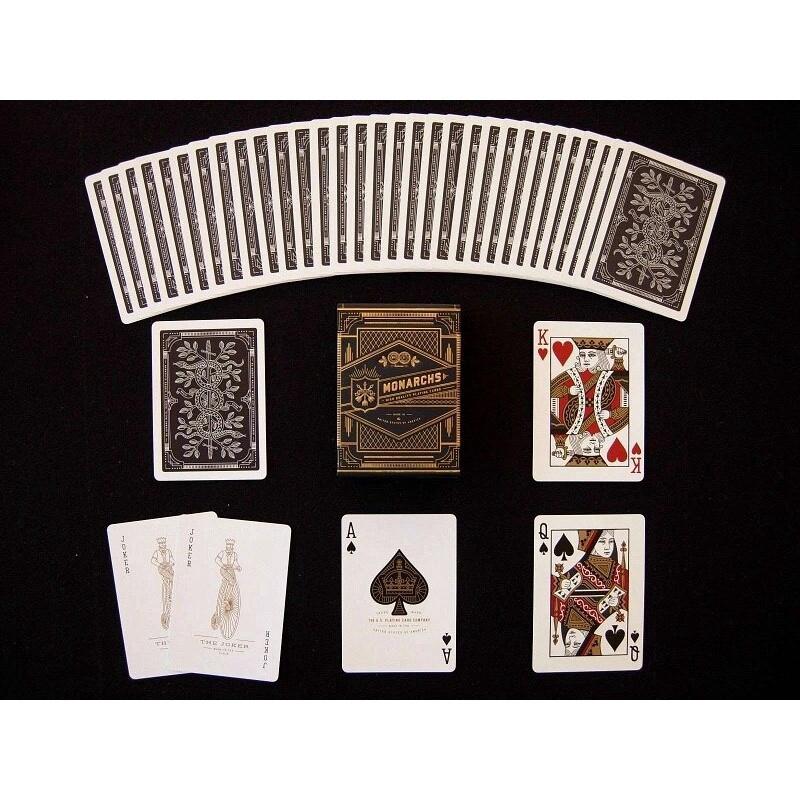 Theory11 Monarch Playing Cards Bicycle Monarchs Deck Poker Size Card Games Magic Tricks