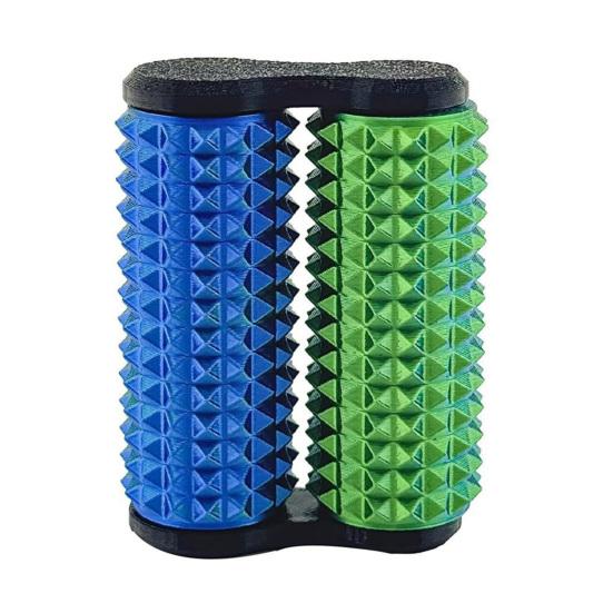 Spiky Roller Fidget Toy Тревога Снятие стресса Дети Подростки Взрослые Ручная неровная роликовая массажная палочка Портативная двухрядная роликовая сенсорная игрушка