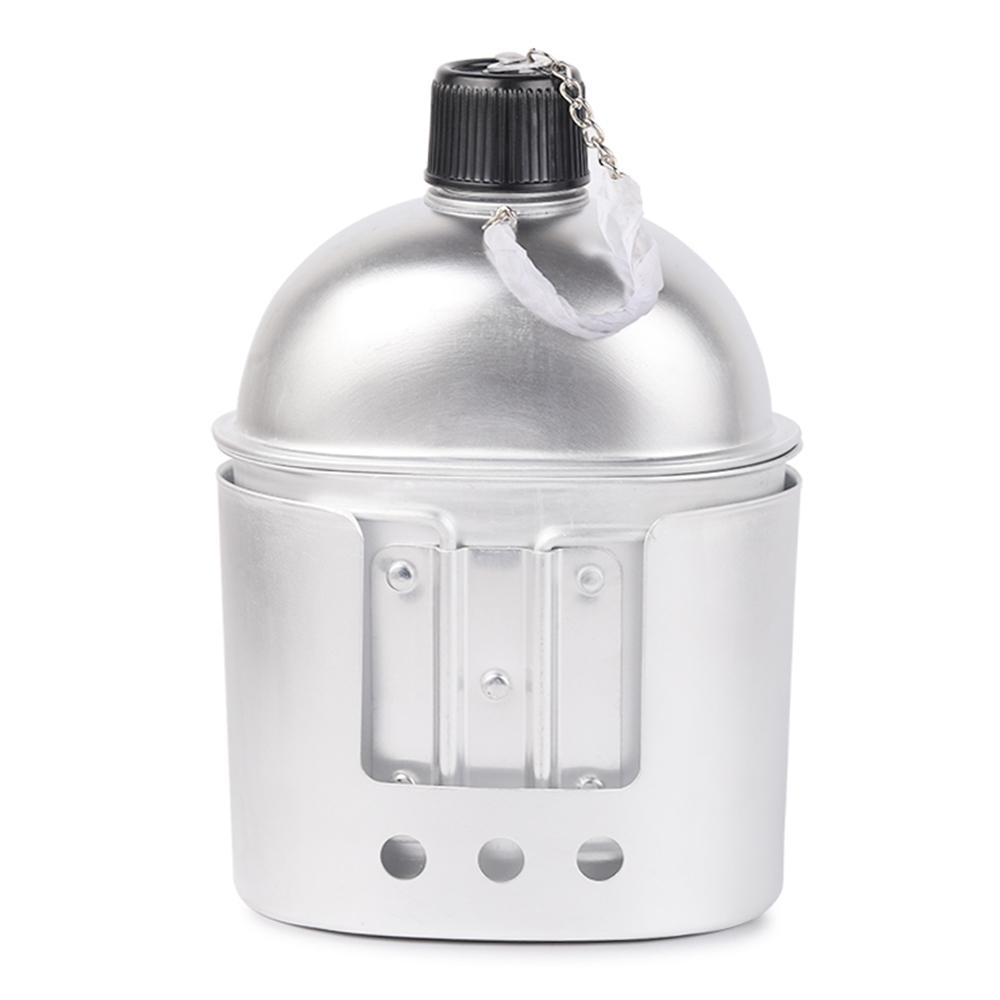 Набор фляжек алюминевых. С крышками