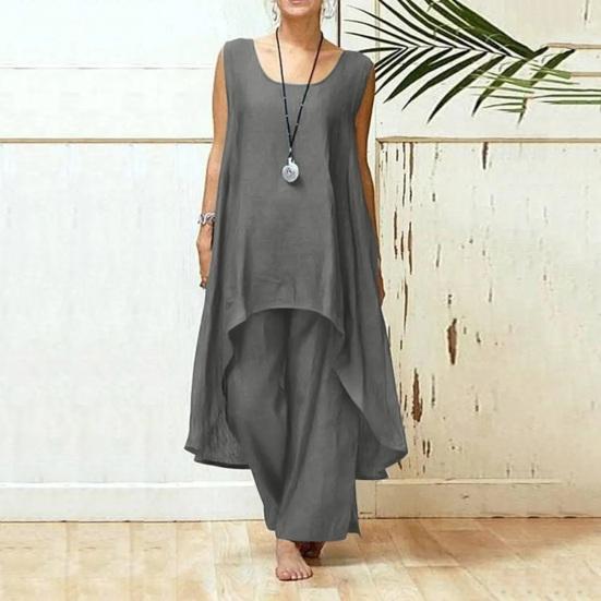 Халат, брюки, костюм, модный повседневный свободный жилет больших размеров, женская одежда