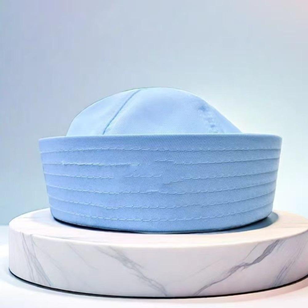 Blue Striped Navy Hat Y2K Beret Hat Korean Captain Hat  Spring