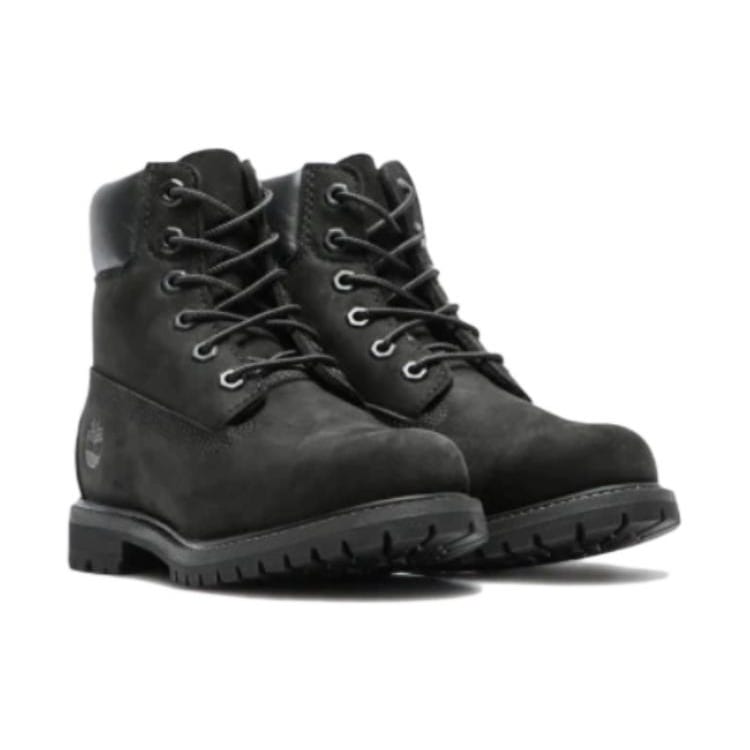 Timberland Женские укороченные уличные ботинки 6 дюймов, цвет Pitch Black TB08658A
