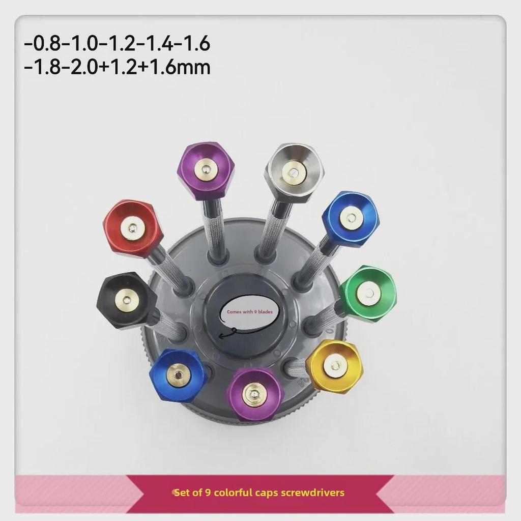 9-Piece Watch Repair Screwdriver Set