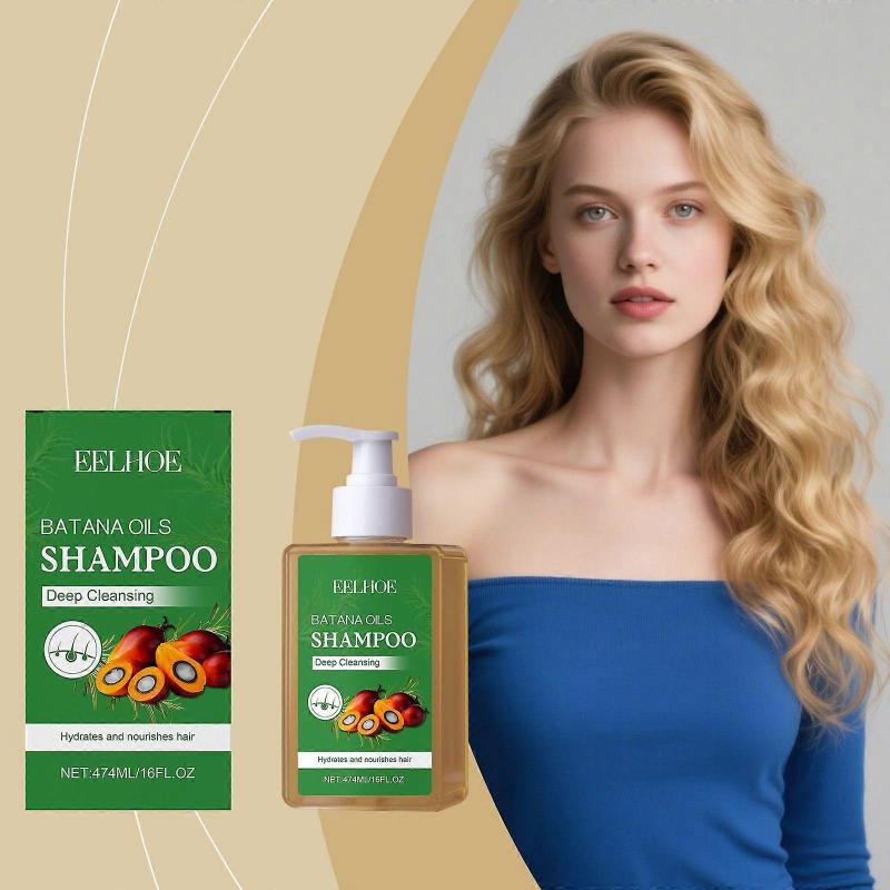 Batana Oil Shampoo for Hair Growth, Rosemary Shampoo, Nourishes Scalp, Reduces Breakage & Adds Shine,Reduces Hair Loss,474ml