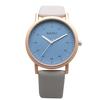 Watch Cute Stylish Dial Easy To Read Analog Waterproof Gray X Blue Women's